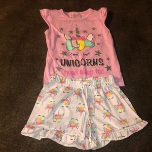 Girls summer pjs
